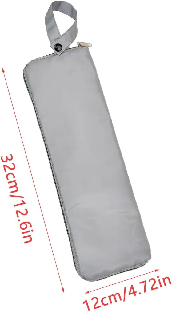 Travel Umbrella Pouch with Fibre Lining and Zip - Image 2