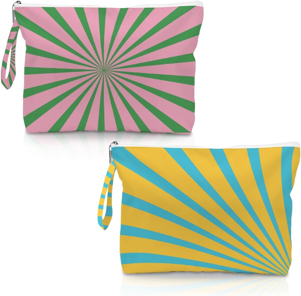 2-Piece Reusable Dry and Wet Pouch Set
