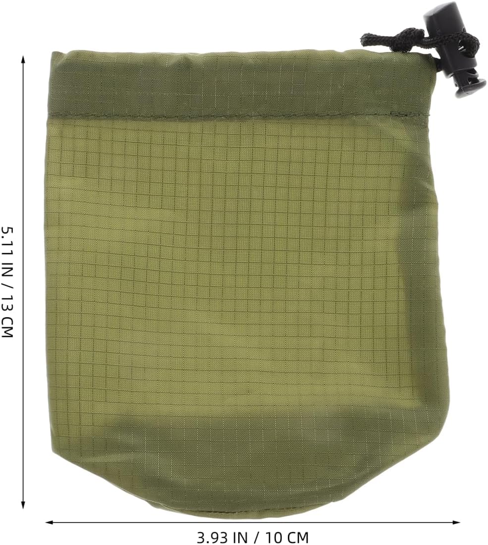 Waterproof Drawstring Raincoat Storage Pouch, 13x10x6 cm - Image 2